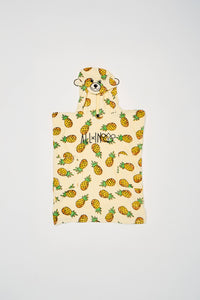 Poncho enfant 3 à 6 ans - Ananas