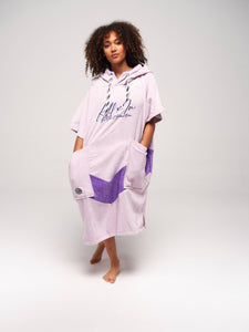 Adult V-cut poncho - Soul Surf Viola