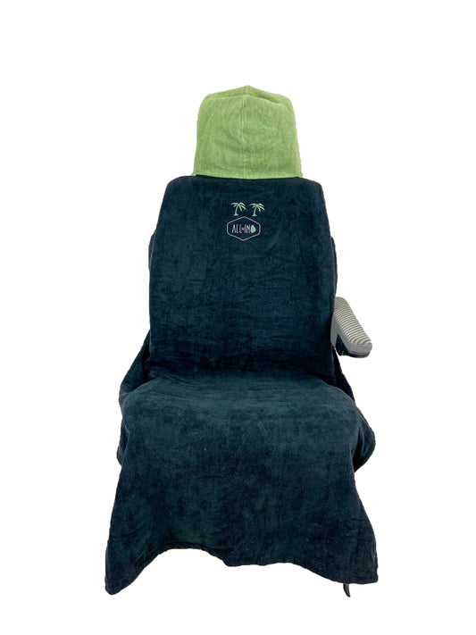 Car seat cover - Black / Khaki