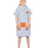 Poncho de surf enfant Ocean avec vagues