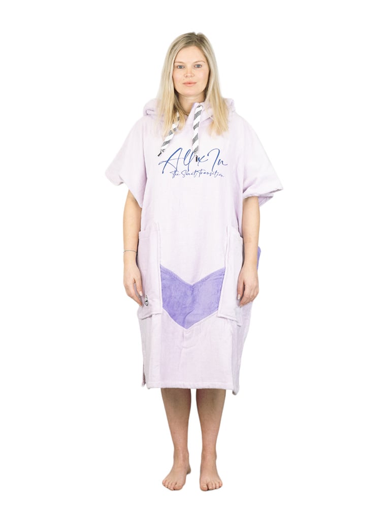 Poncho de surf bain et plage femme Viola